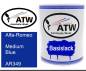 Preview: Alfa-Romeo, Medium Blue, AR349: 1L Lackdose, von ATW Autoteile West.